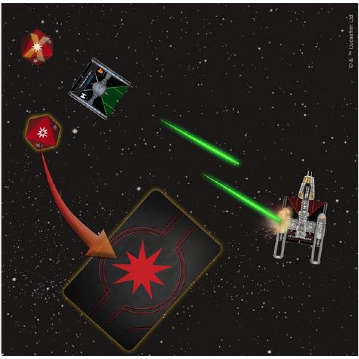 Star Wars XWing 2nd Edition TIE/ln